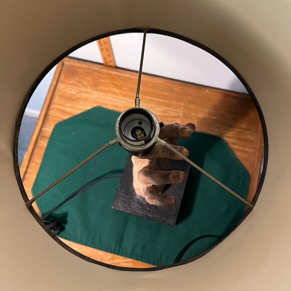 The Walking Dead AMC Zombie Hand Table Lamp w Shade - DEADSTOCK - Picture 5 of 8